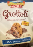 Grottoli con gocce di ciocolato