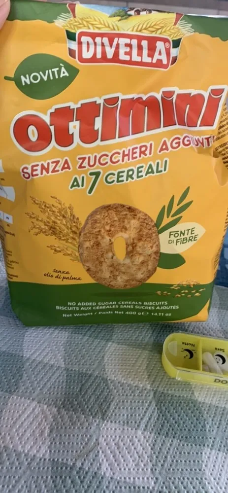 Ottimini senza zuccheri aggiunti ai 7 cereali