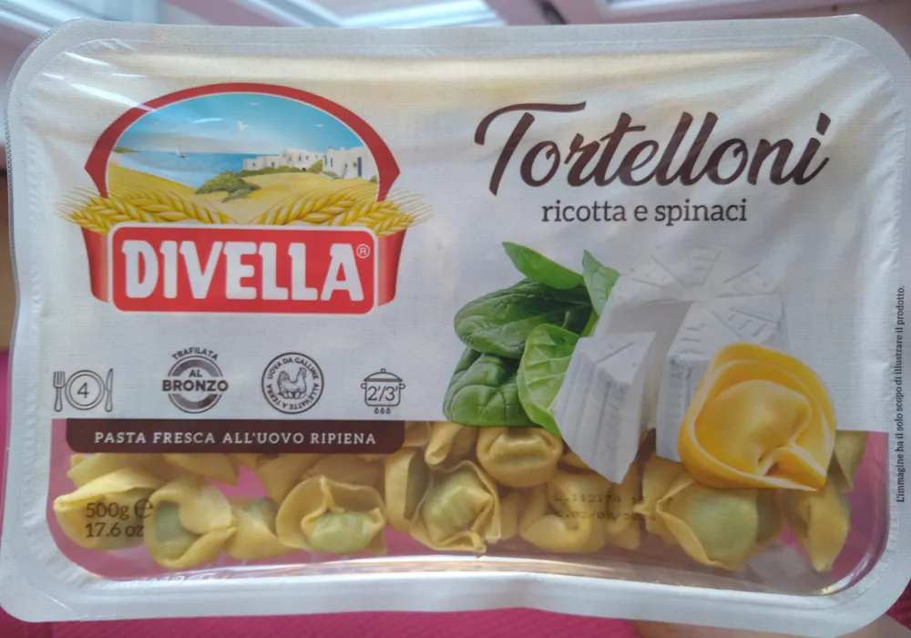 Tortelloni ricotta e spinaci