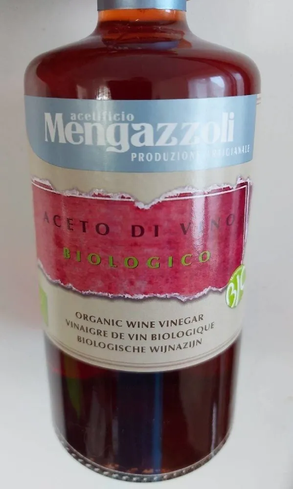Organic wine vinager