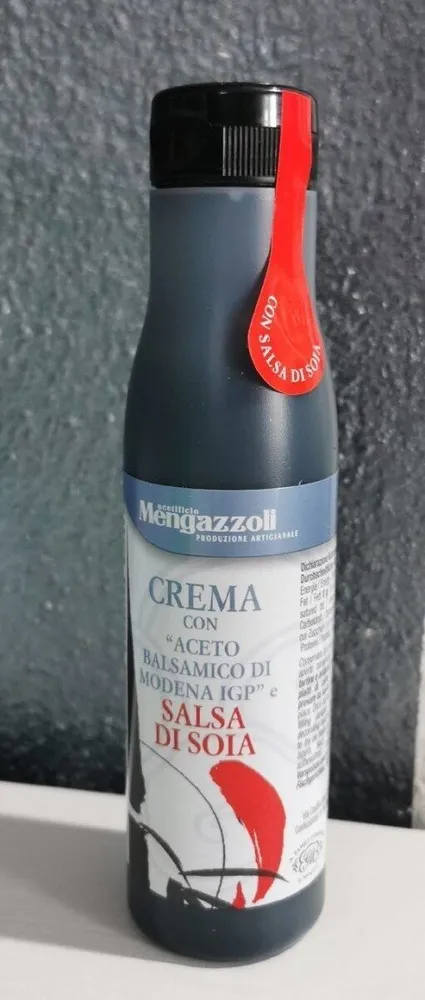 Crema aceto balsamico di Modena igp salsa di soia