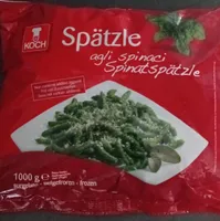 Spätzle agli spinaci