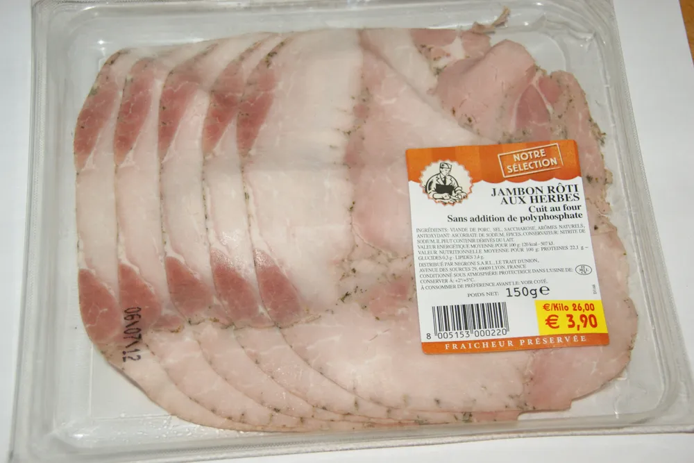 Jambon rôti aux herbes (cuit au four)