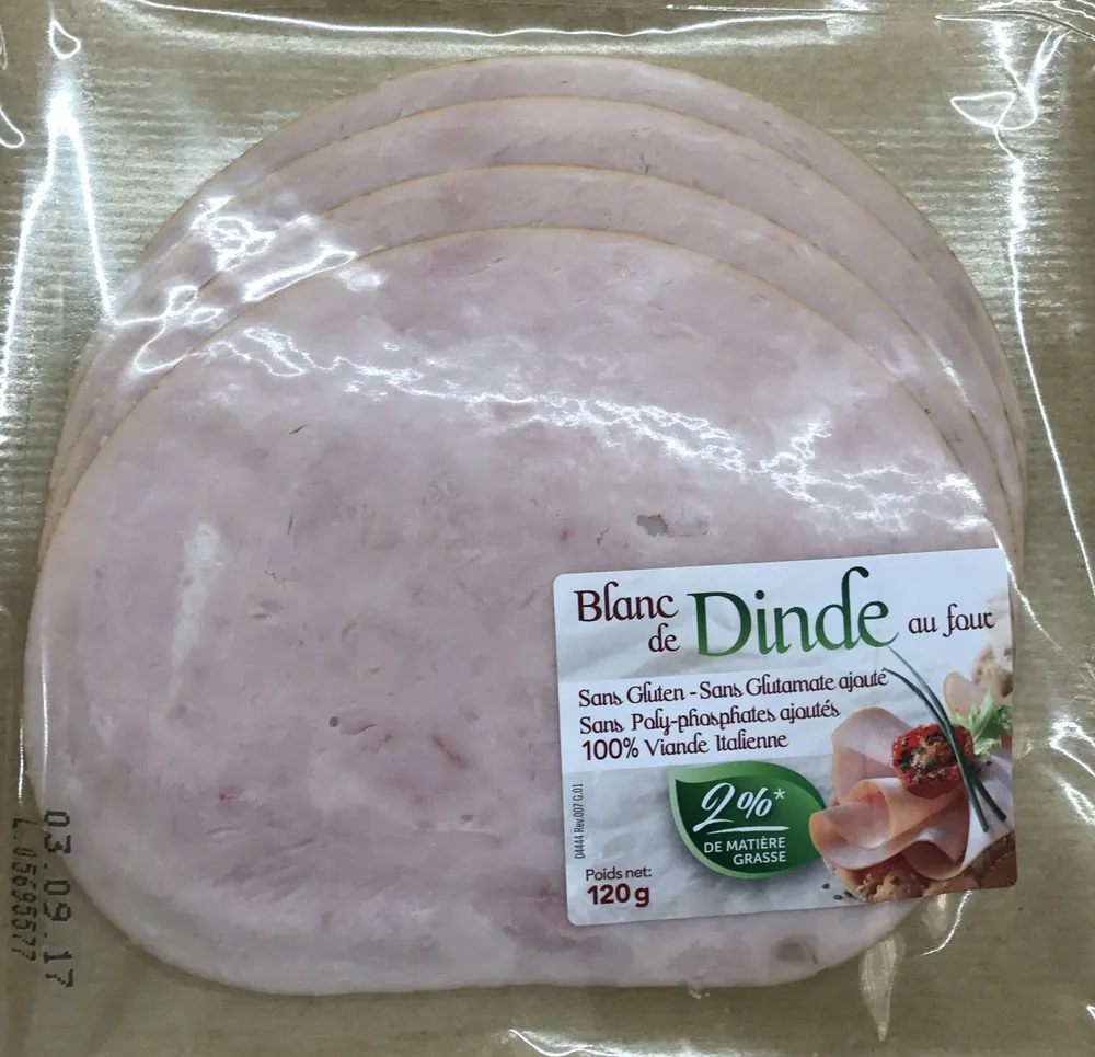 Blanc de dinde au four
