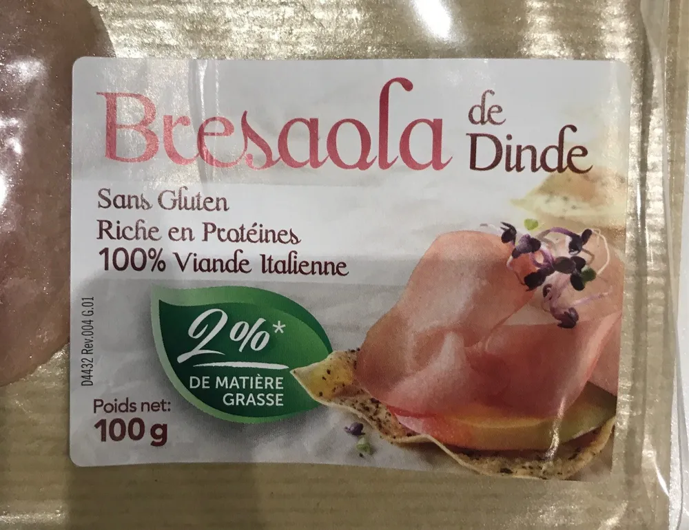 Bresaola de dinde