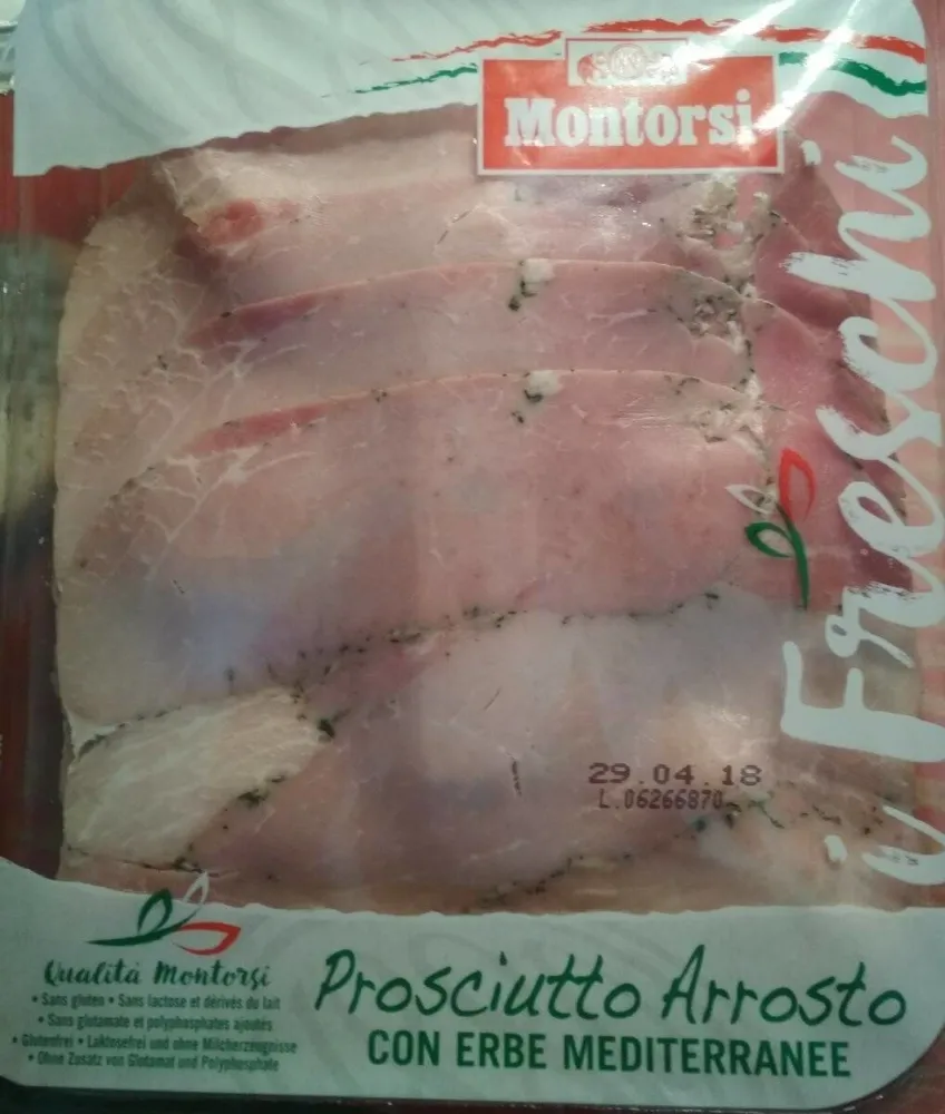 I freschi jambon cuit rôti aux herbes