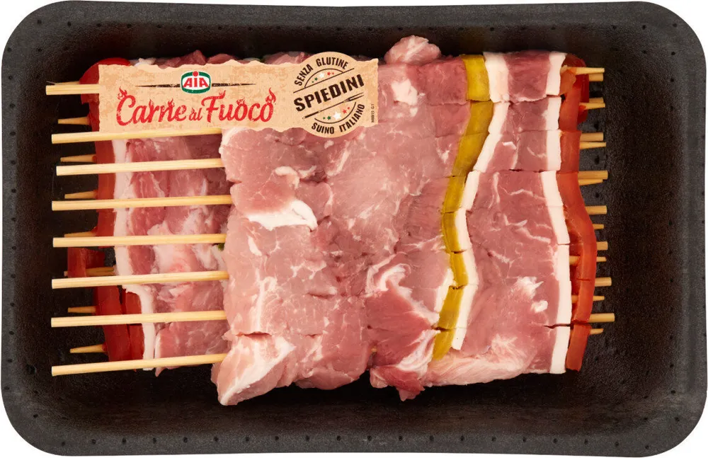 Carne al fuoco spiedini