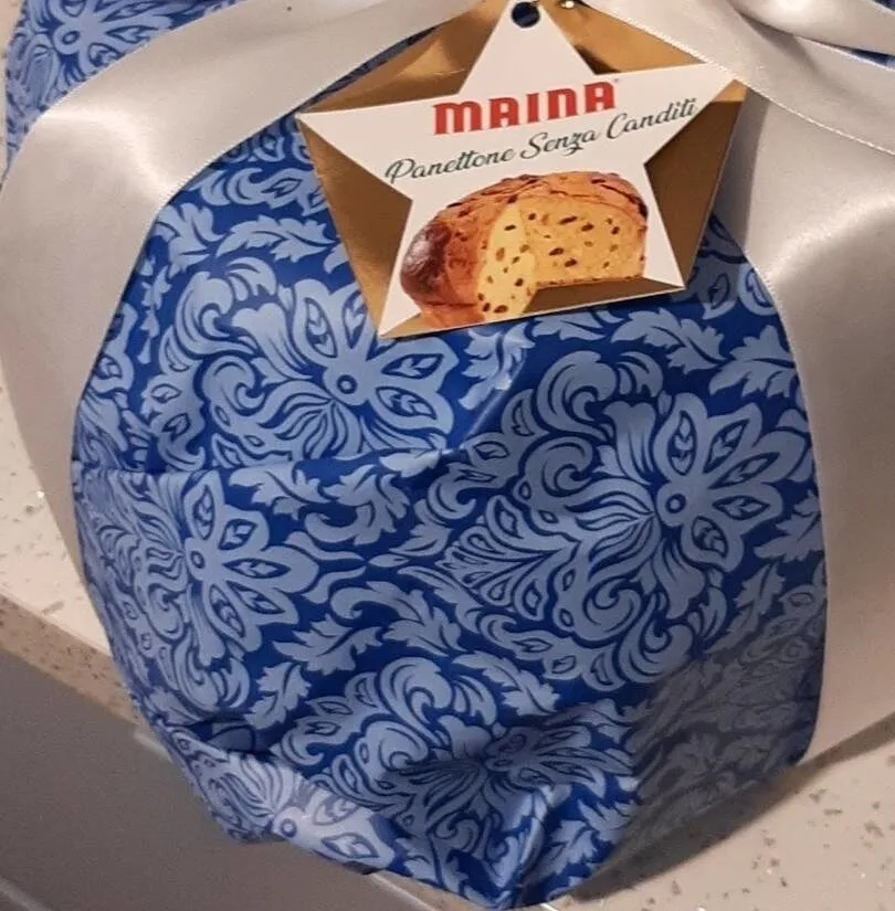 Panettone di pasticceria senza canditi