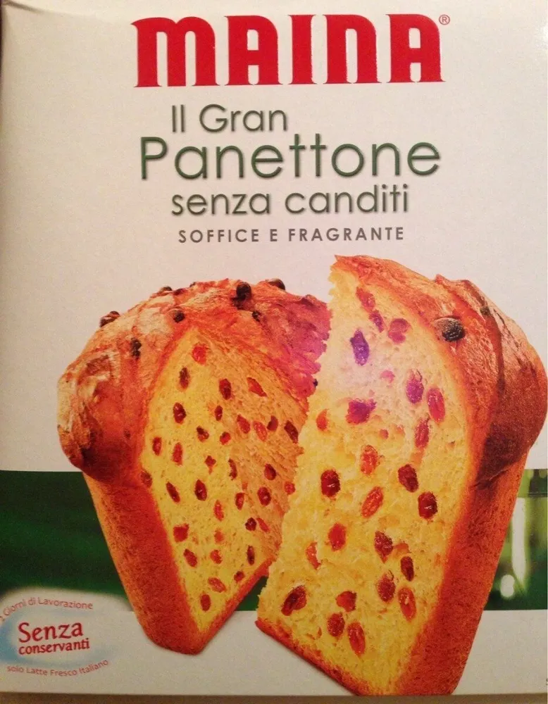 Il Gran Panettone Senza Canditi