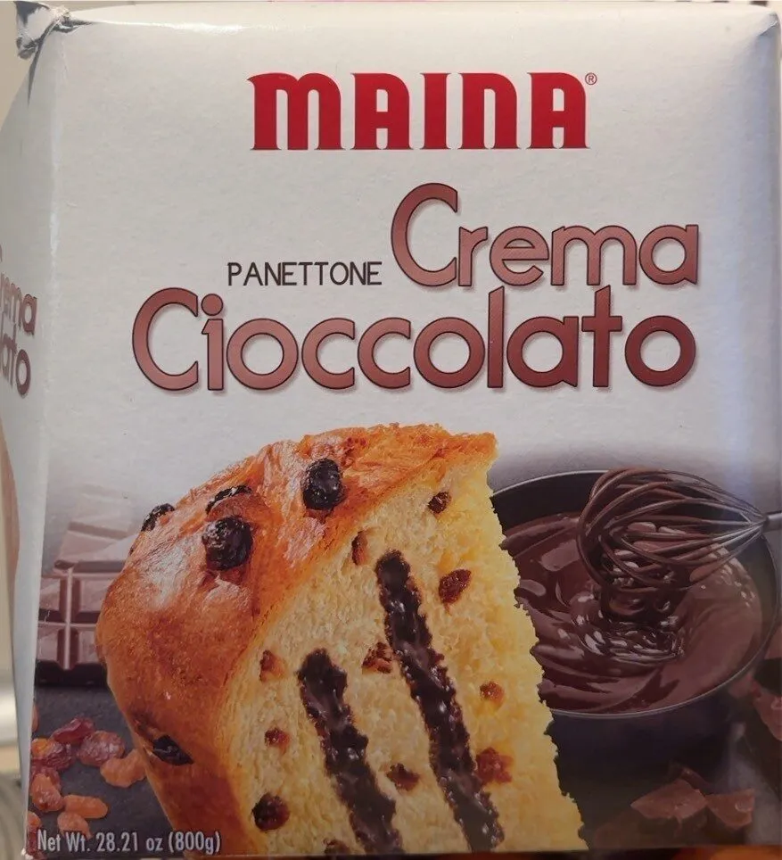 Panettone crema cioccolato