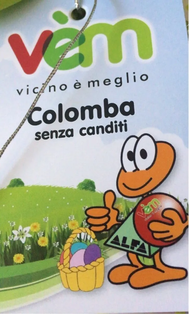 Colomba senza canditi
