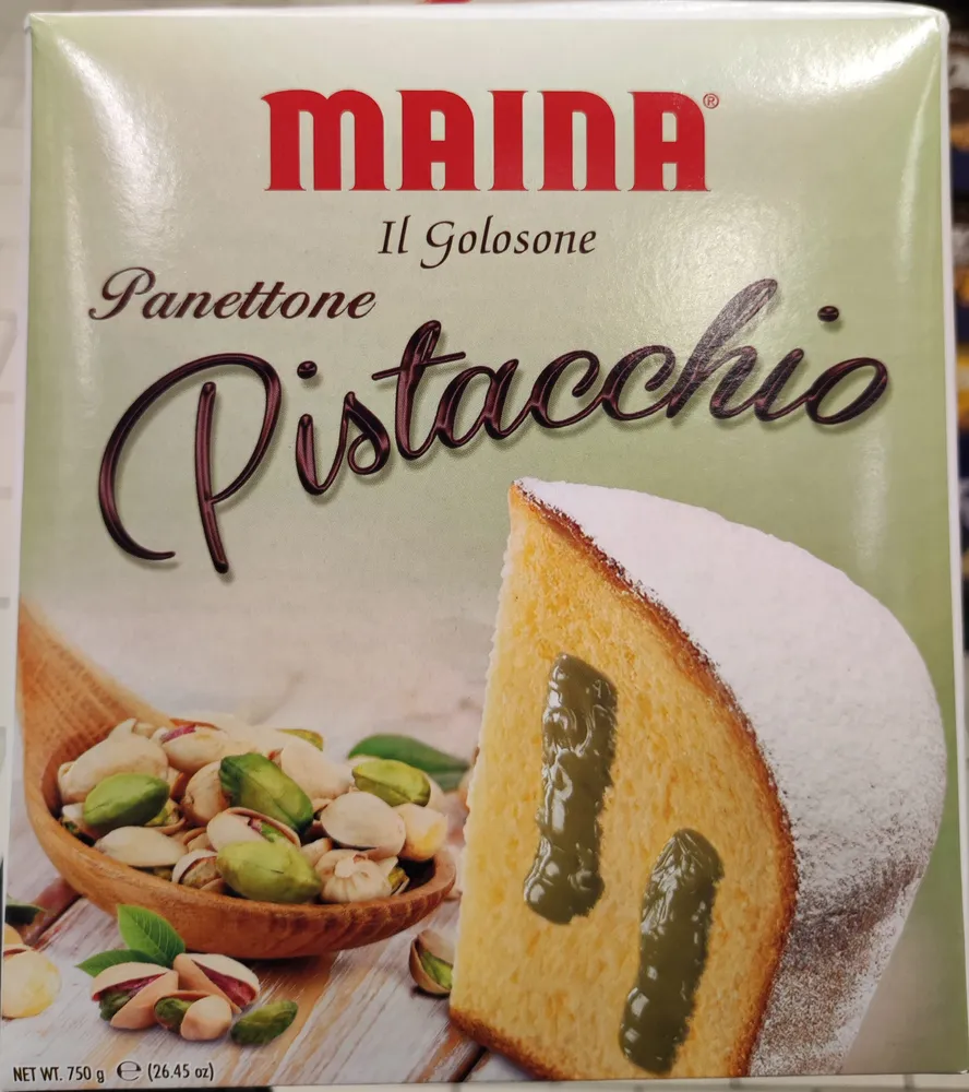 Panettone pistacchio