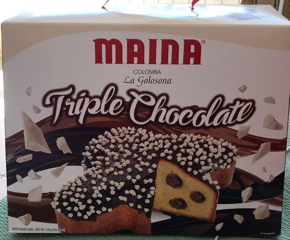 La colomba Triple Chocolate