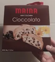 Mini colomba al cioccolato