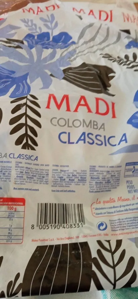 colomba classica