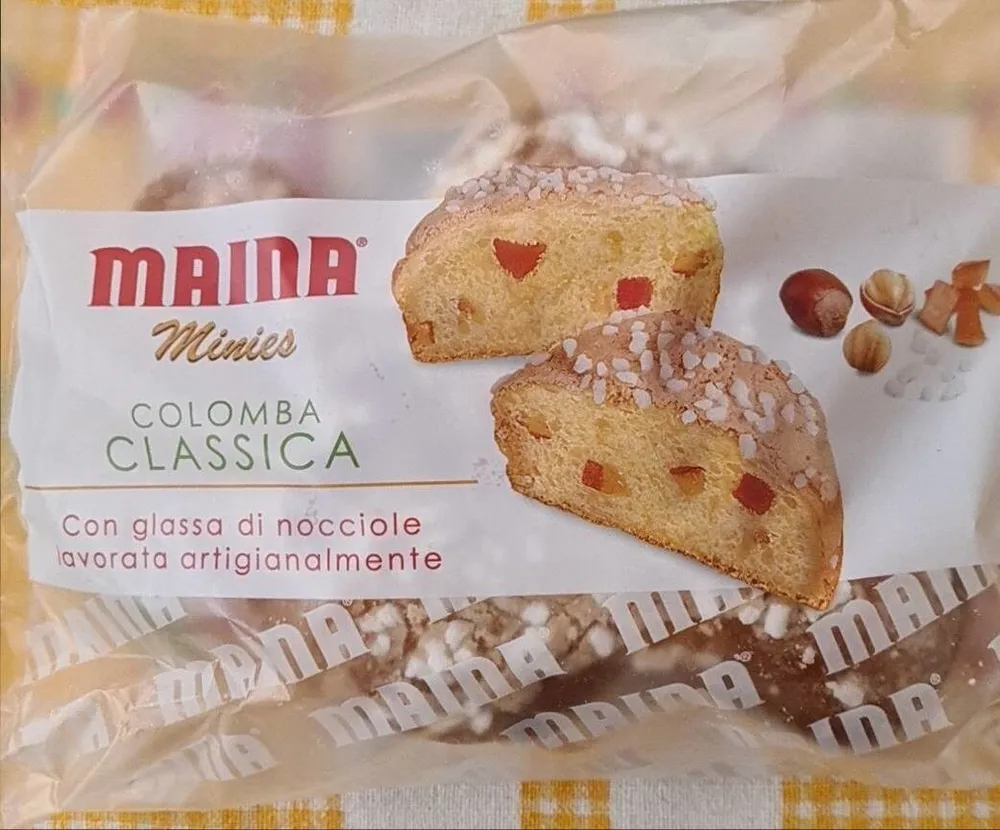 Colomba classica con glassa di nocciole