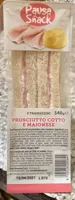 2 tramenzini prociutto cotto e maionese