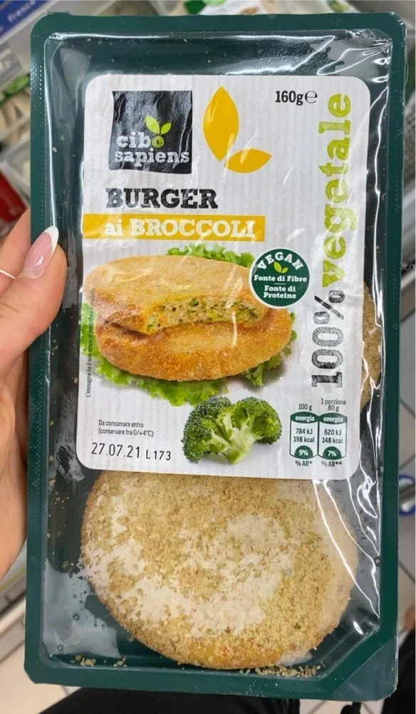 Burgher di broccoli