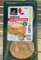 Burger alle melanzane con pomodori