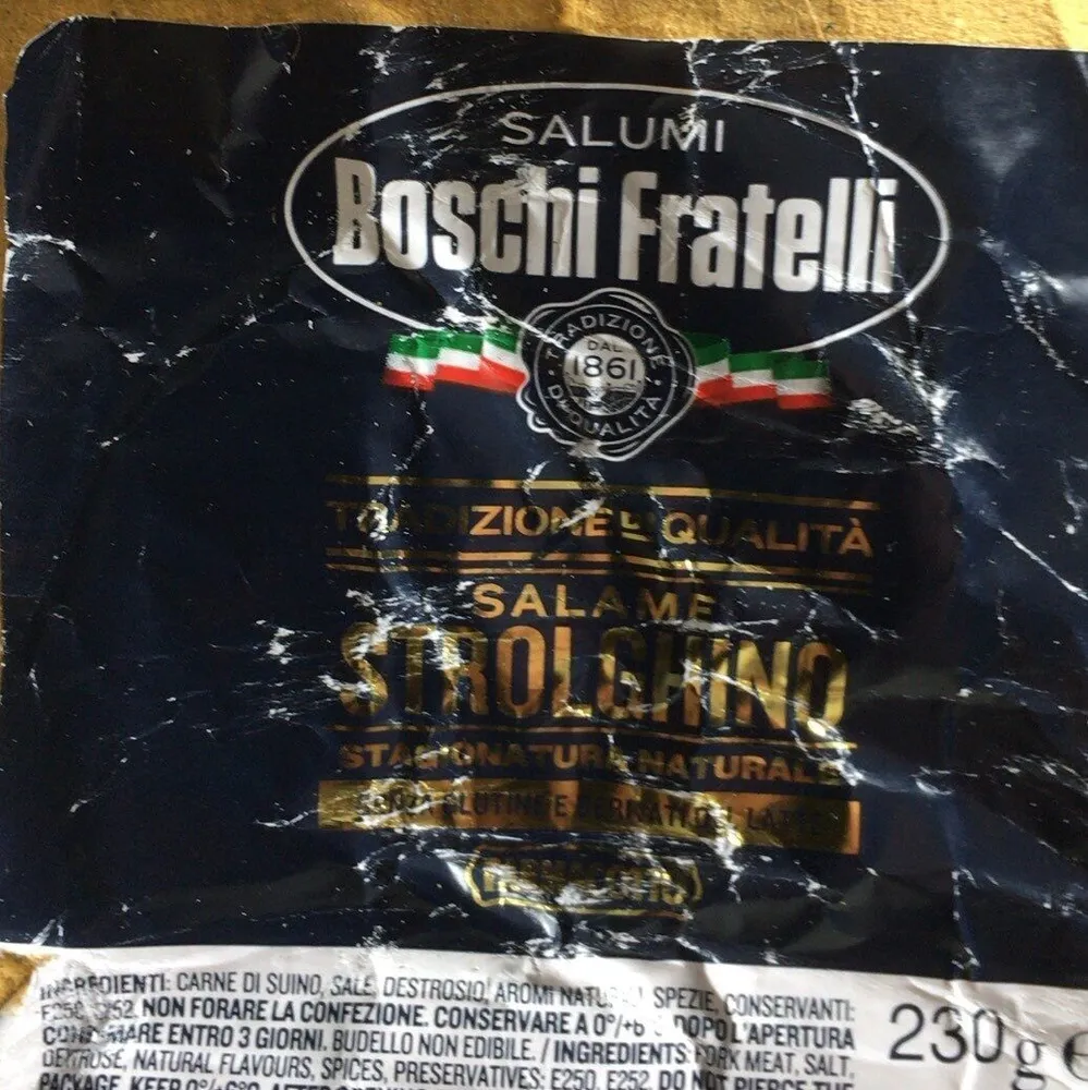 Salame strolghino