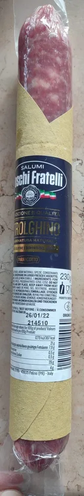 Strolghino salumi Boschi fratelli