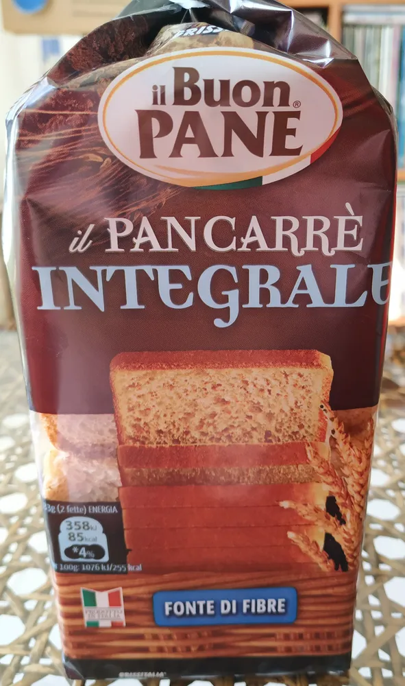 il buon pane il pancarrè integrale