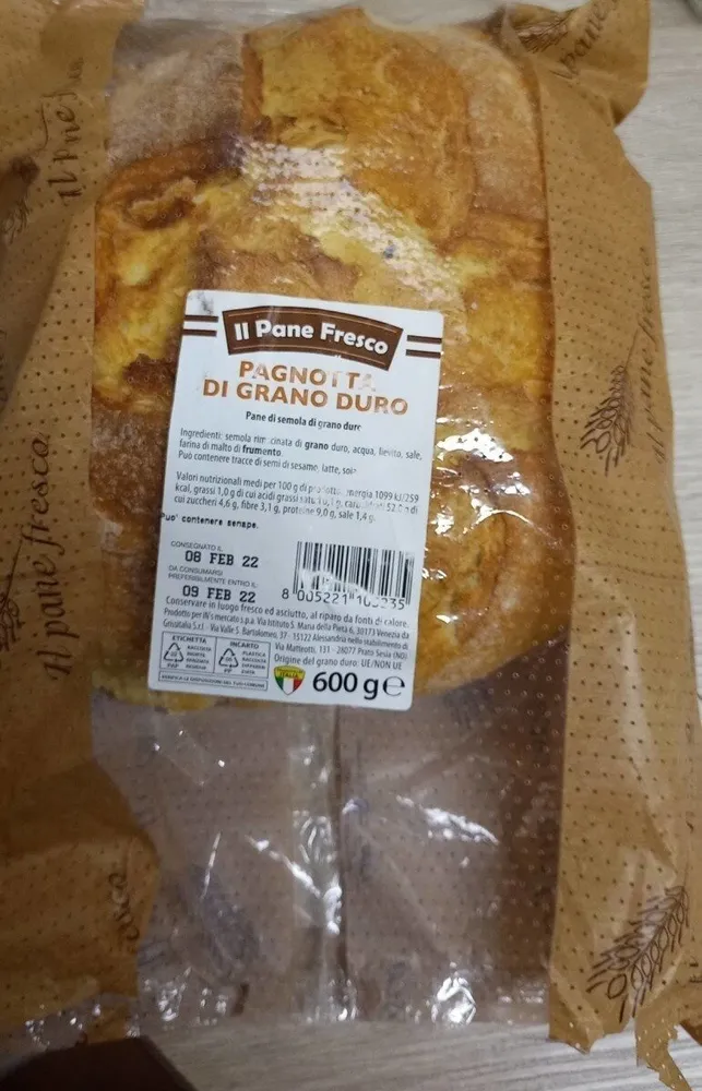 Pagnotta di grano duro