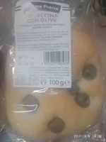 Focaccina con olive