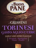 Grissini torinesi gusto aglio e erbe