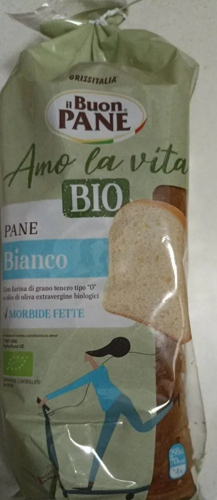 Pane Bianco Amo la Vita