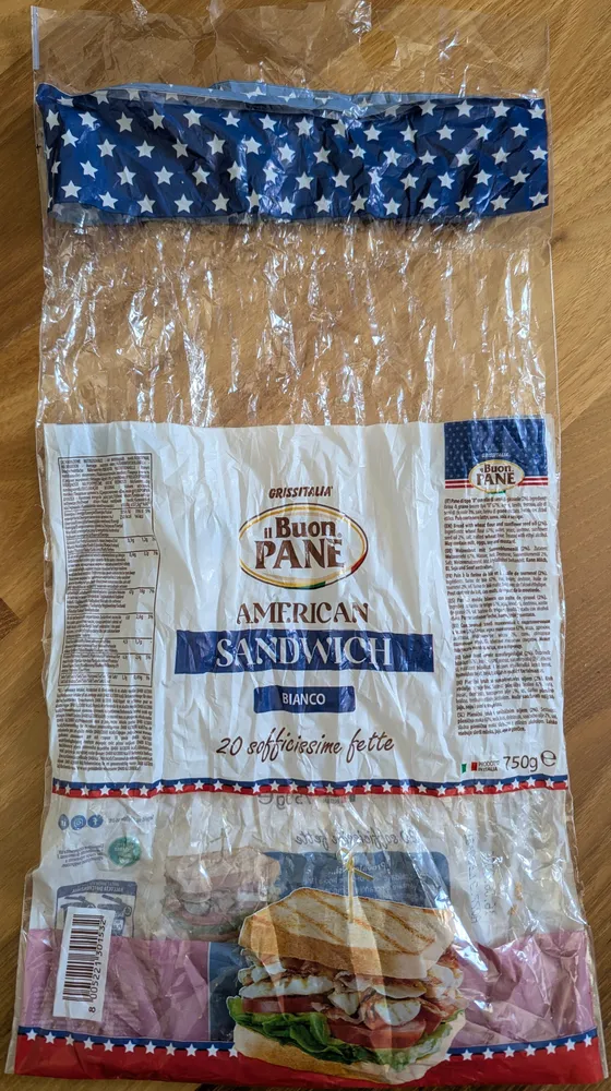 American Sandwich bianco