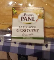 La focaccia genovese