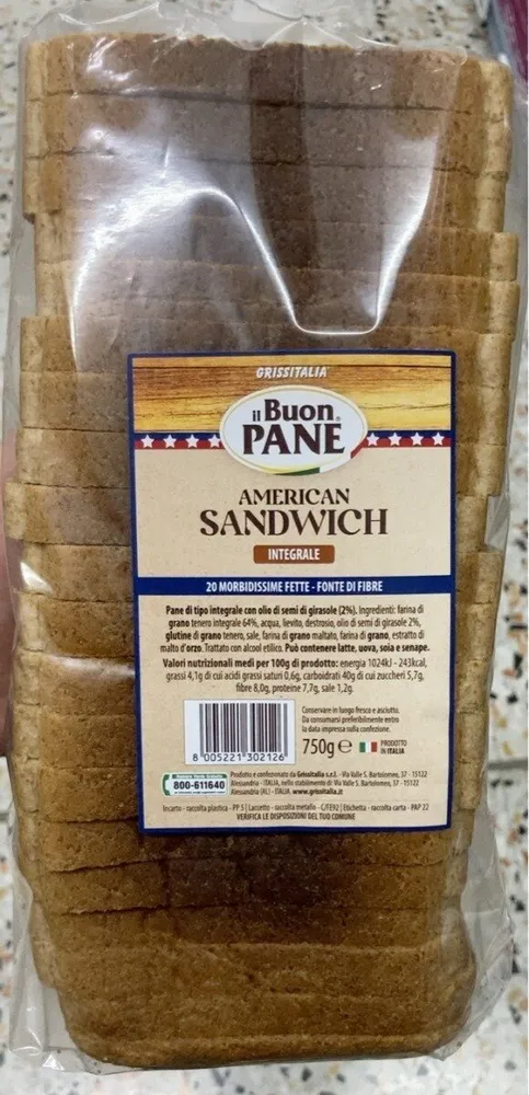 America sandwich integrale