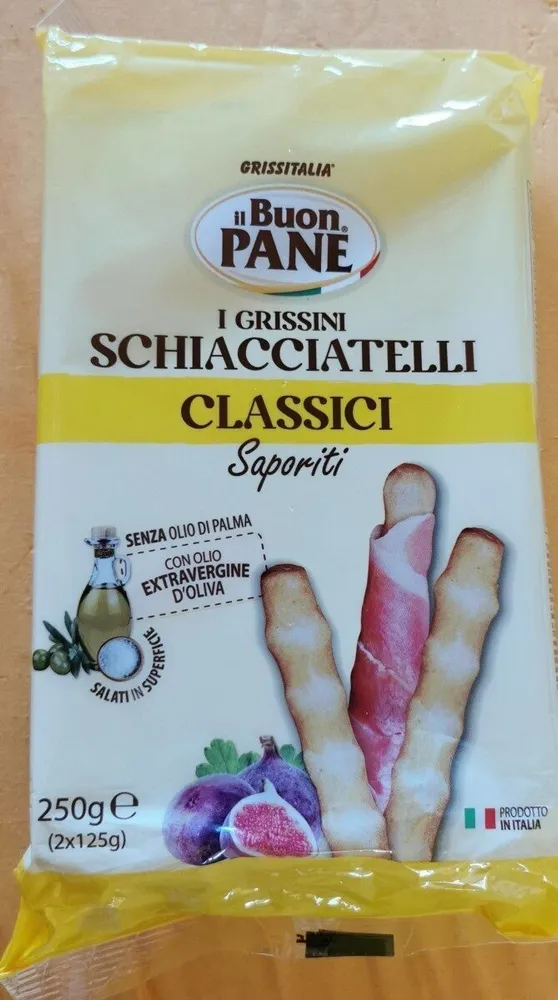Grissini Schiacciatelli classici saporiti