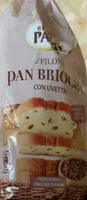 Pan Brioche con uvetta