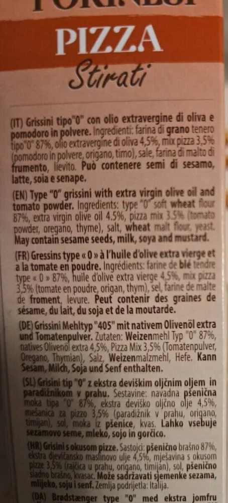 I Grissini friabili