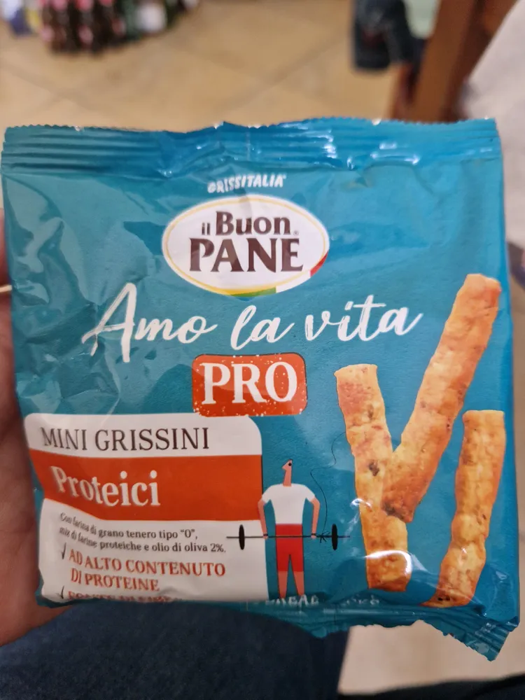 mini grissini proteici