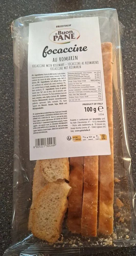 Focaccine au romarin
