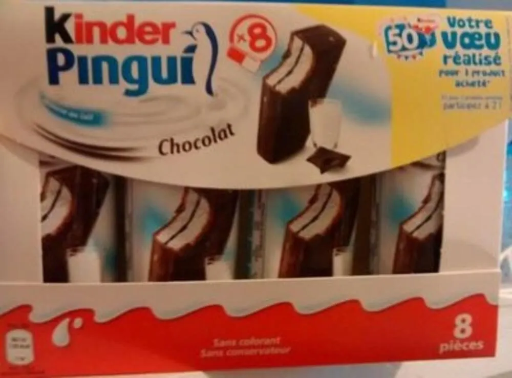 Kinder pingui coco t4 pack de 4 etuis 2021