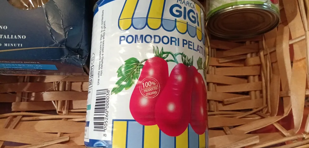 Gigi pelati 850 gr