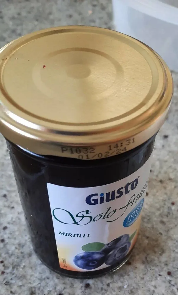 Solo frutta mirtilli