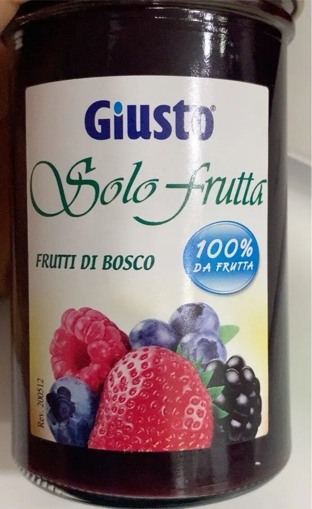 Solo Frutta gusto frutti di bosco