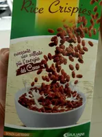Riso soffiato al cacao senza glutine e lattosio
