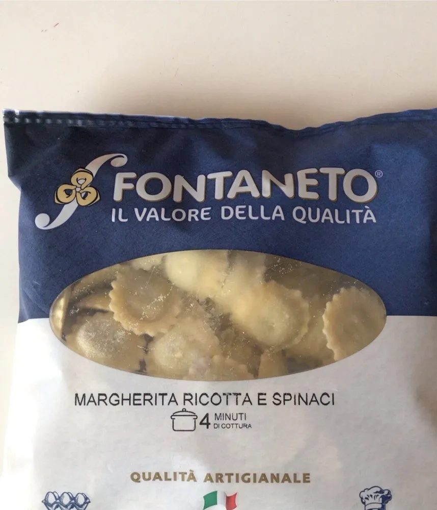 Margherita ricotta e spinaci