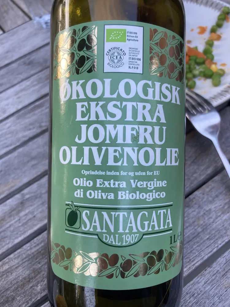 Økologisk Ekstra Jomfru Olivenolie