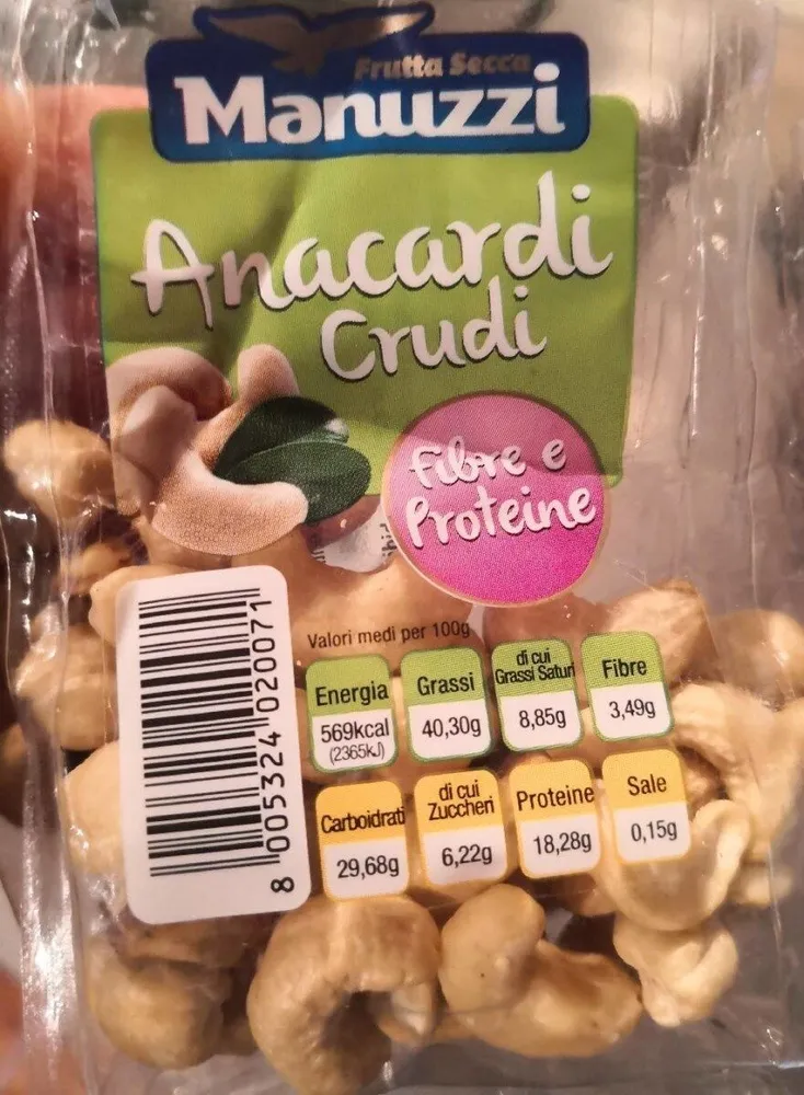 Anacardi Crudi