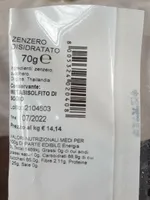 Zenzero disidratato