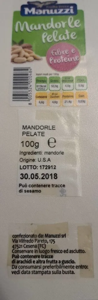 Mandorle pelate