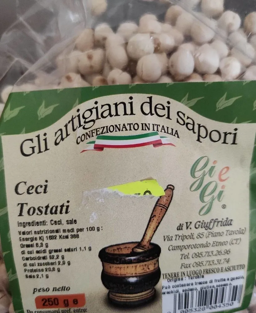 Ceci tostati
