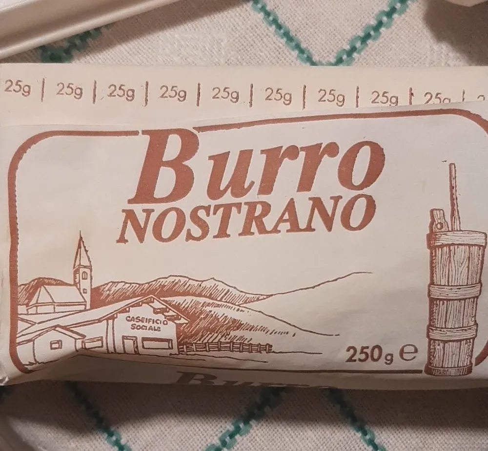 Burro nostrano